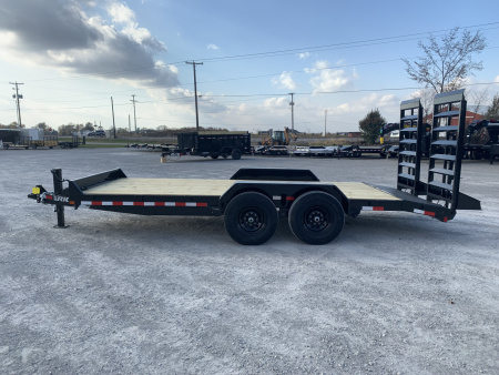 New 2026 Rice Trailers FMEHR8218 (82" X 18') 14K Magnum Equipment Trailer