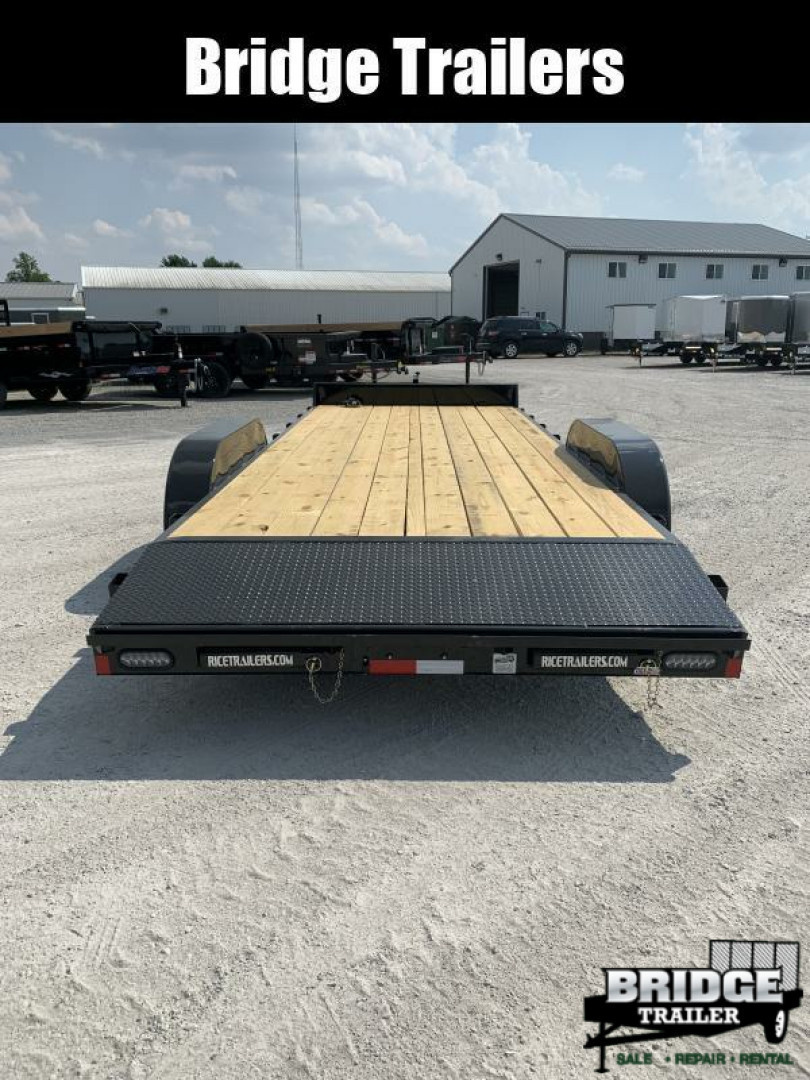 New 2026 Rice Trailers FMCMR8220 (82" X 18' + 2') 9.9K Magnum Car Hauler / Racing Trailer