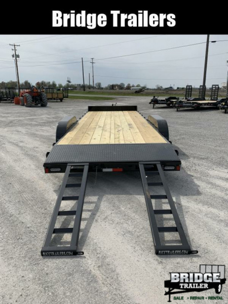New 2026 Rice Trailers FMCMR8220 (82" X 18' + 2') 9.9K Magnum Car Hauler / Racing Trailer
