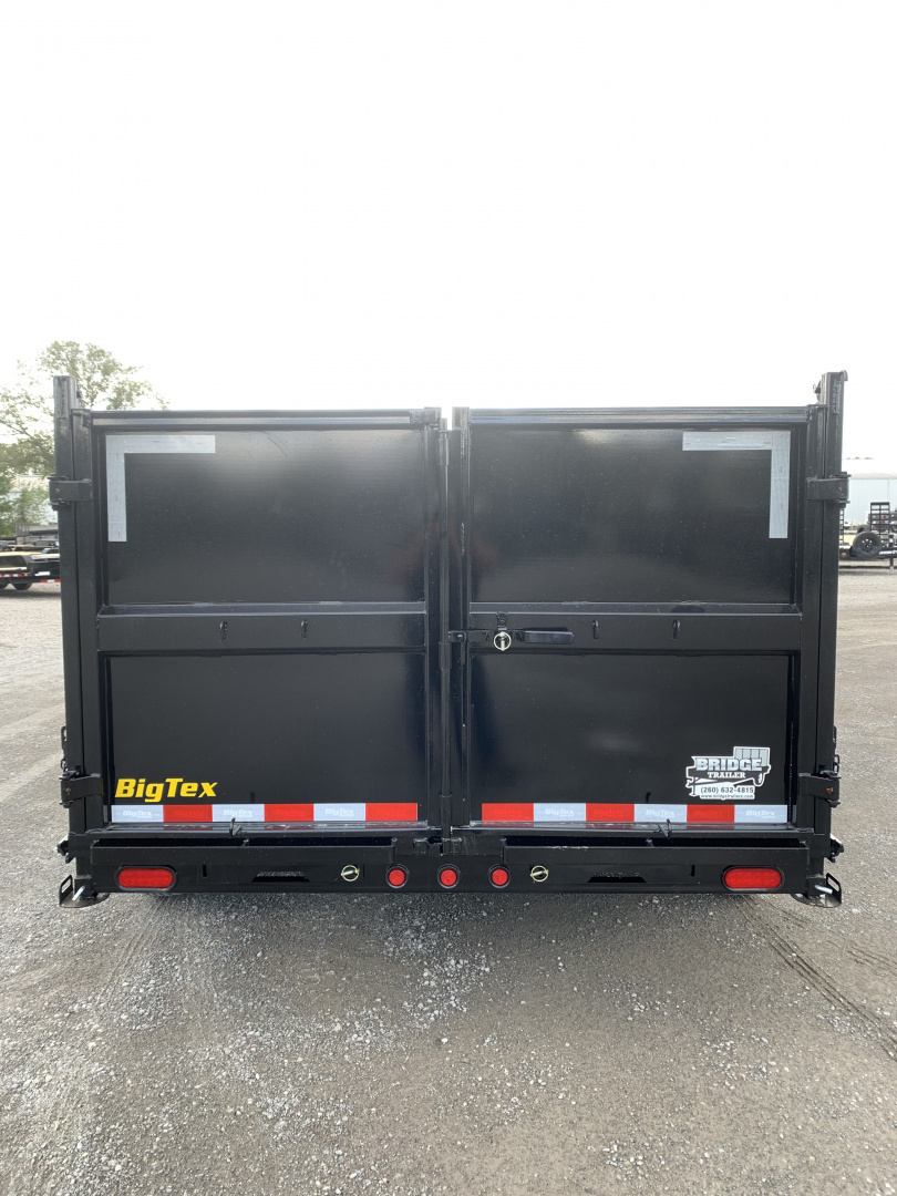 New 2026 Big Tex Trailers 14TD--14C4A-BK (83" X 14') 15.4K - 48" High Side Dump Trailer