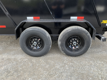 New 2026 Big Tex Trailers 14TD--14C4A-BK (83" X 14') 15.4K - 48" High Side Dump Trailer