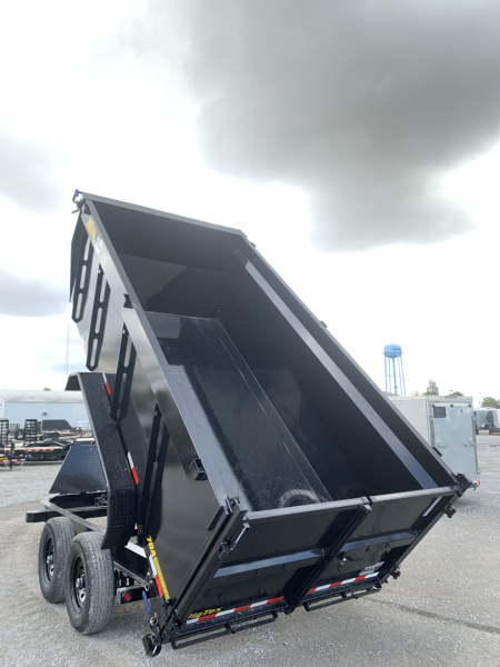New 2026 Big Tex Trailers 14TD--14C4A-BK (83" X 14') 15.4K - 48" High Side Dump Trailer