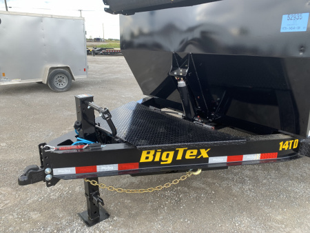 New 2026 Big Tex Trailers 14TD--14C4A-BK (83" X 14') 15.4K - 48" High Side Dump Trailer