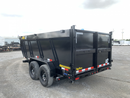 New 2026 Big Tex Trailers 14TD--14C4A-BK (83" X 14') 15.4K - 48" High Side Dump Trailer