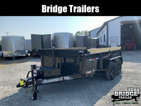 New 2026 Diamond C Trailers MDT206L12X77 (77  X 12') 9.9K Telescopic (Pacesetter Ed.) Dump Trailer