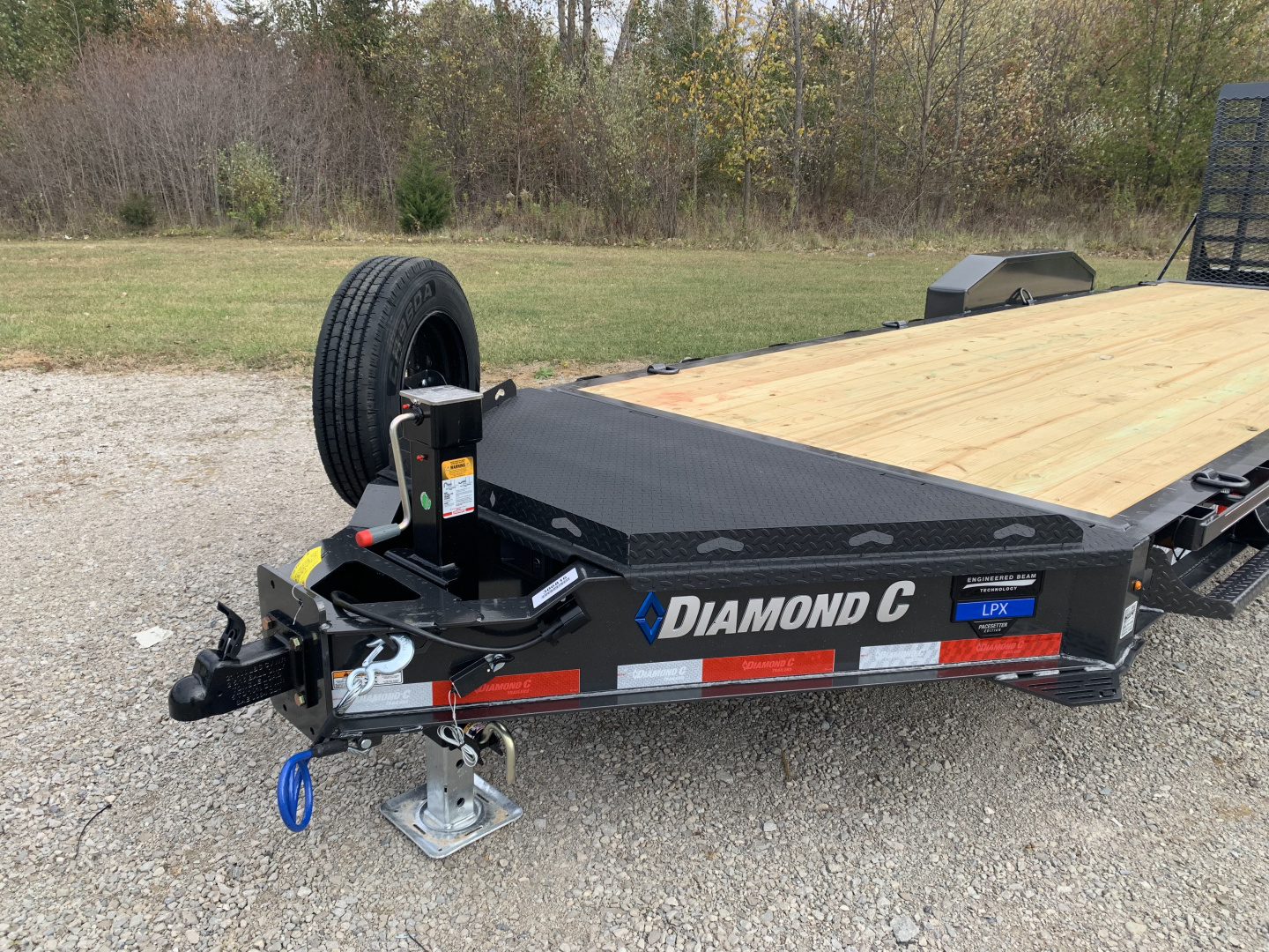 New 2026 Diamond C Trailers LPX208L22X80 (80" X 22') 18K (Pacesetter Ed.) Equipment Trailer