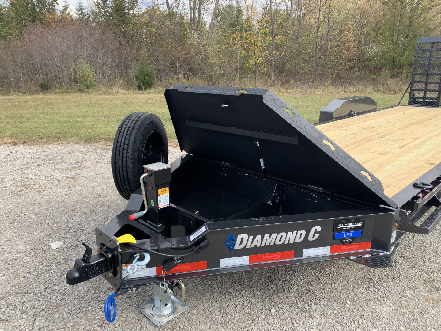 New 2026 Diamond C Trailers LPX208L22X80 (80" X 22') 18K (Pacesetter Ed.) Equipment Trailer