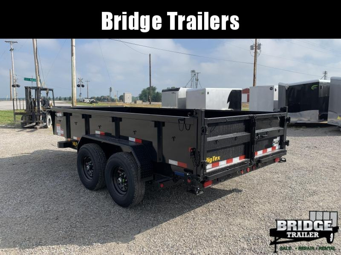 New 2026 Big Tex Trailers 14LP-14BK6SIRPD (83" X 14') 14K Dump Trailer