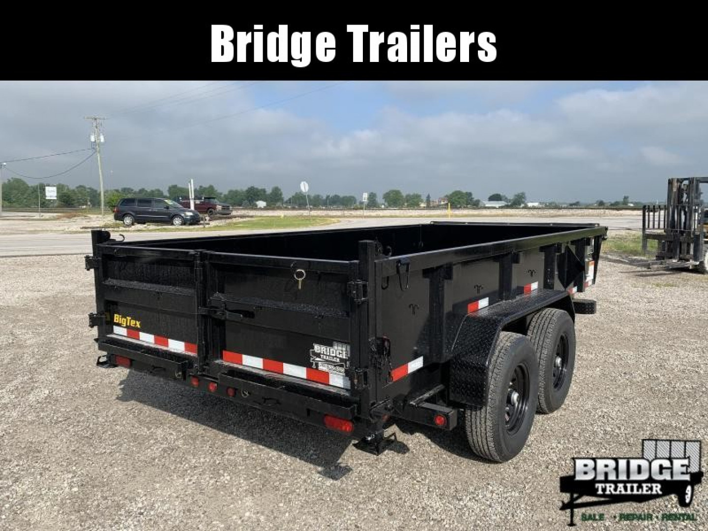 New 2026 Big Tex Trailers 14LP-14BK6SIRPD (83" X 14') 14K Dump Trailer