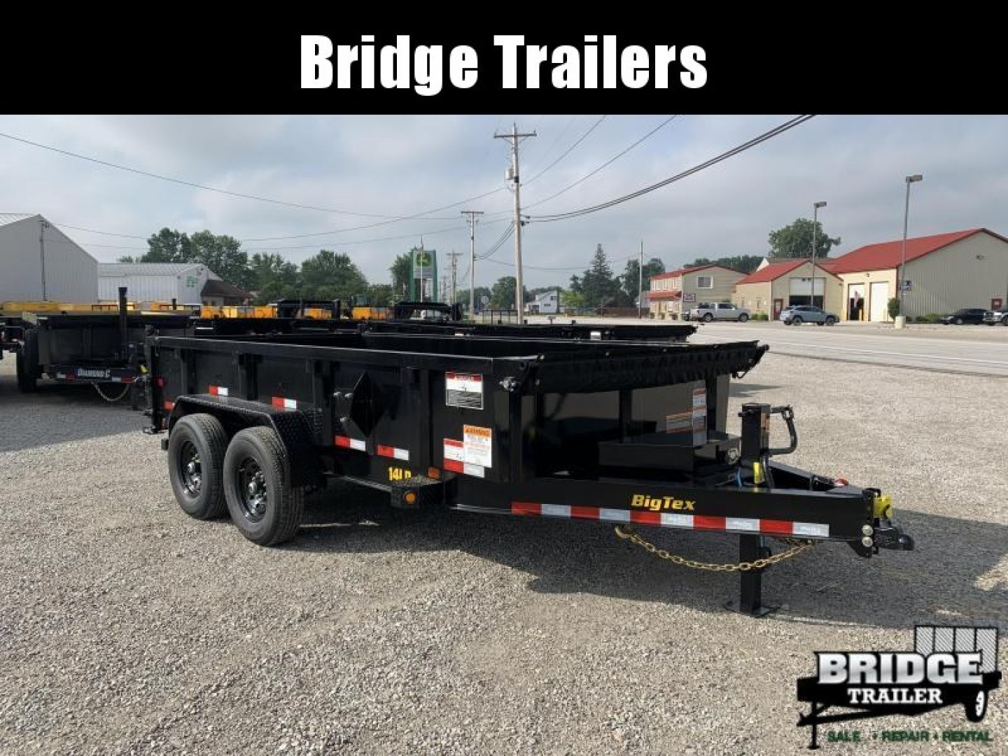 New 2026 Big Tex Trailers 14LP-14BK6SIRPD (83" X 14') 14K Dump Trailer