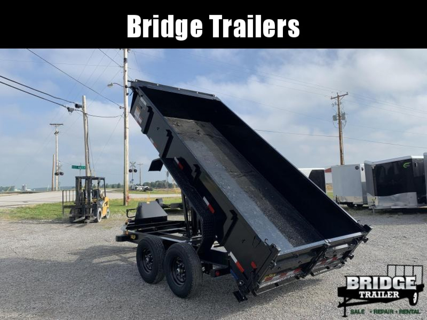 New 2026 Big Tex Trailers 14LP-14BK6SIRPD (83" X 14') 14K Dump Trailer
