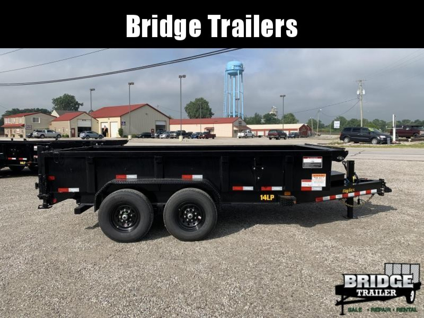 New 2026 Big Tex Trailers 14LP-14BK6SIRPD (83" X 14') 14K Dump Trailer