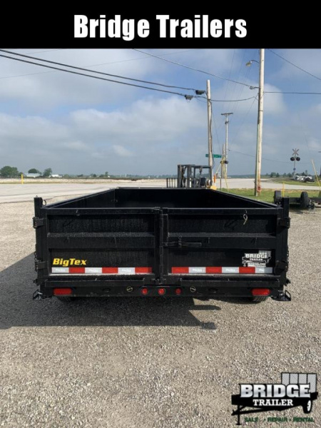 New 2026 Big Tex Trailers 14LP-14BK6SIRPD (83" X 14') 14K Dump Trailer