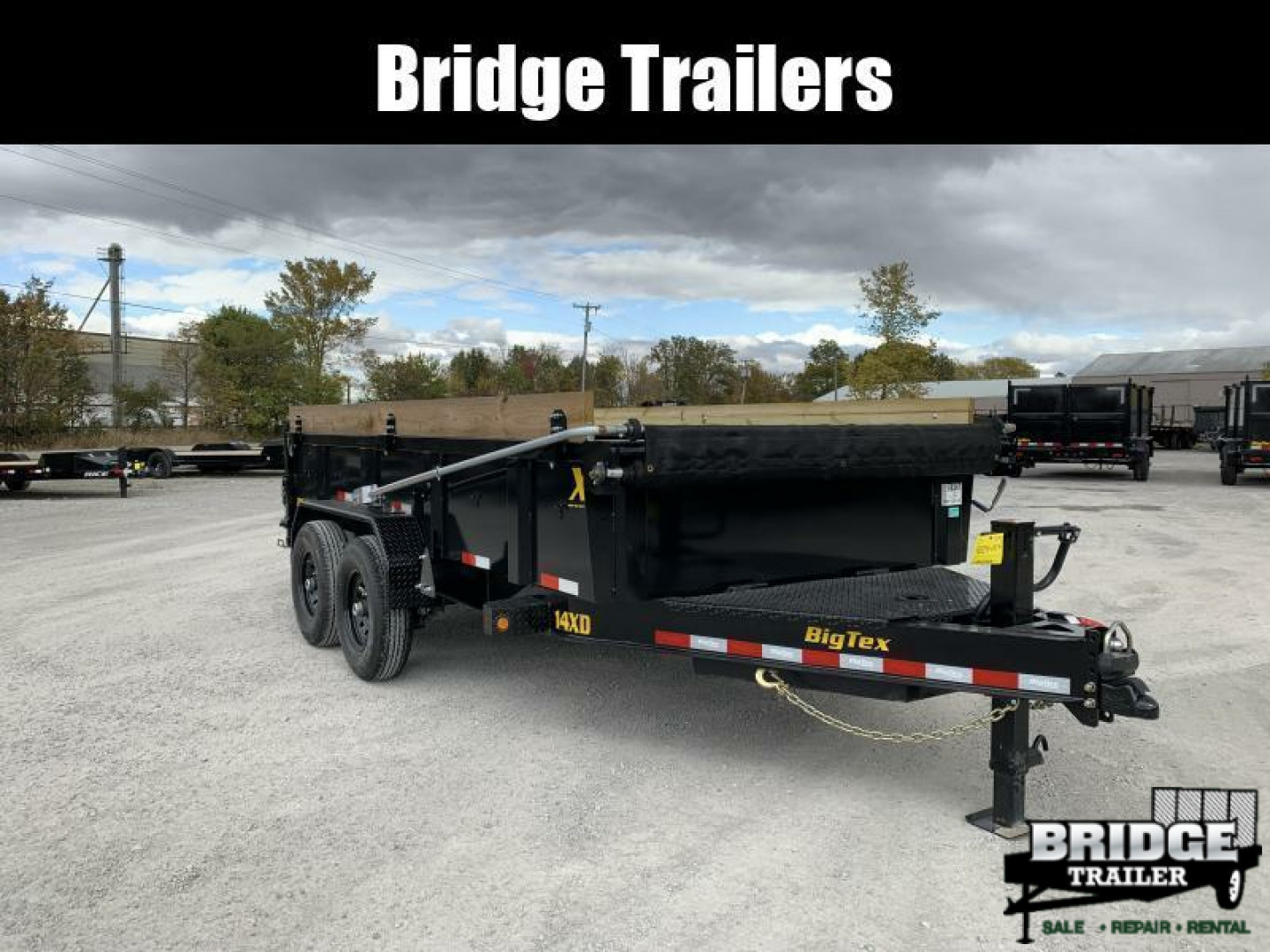 New 2026 Big Tex Trailers 14XD-14C2A-BK (83" X 14') 14K Dump Trailer