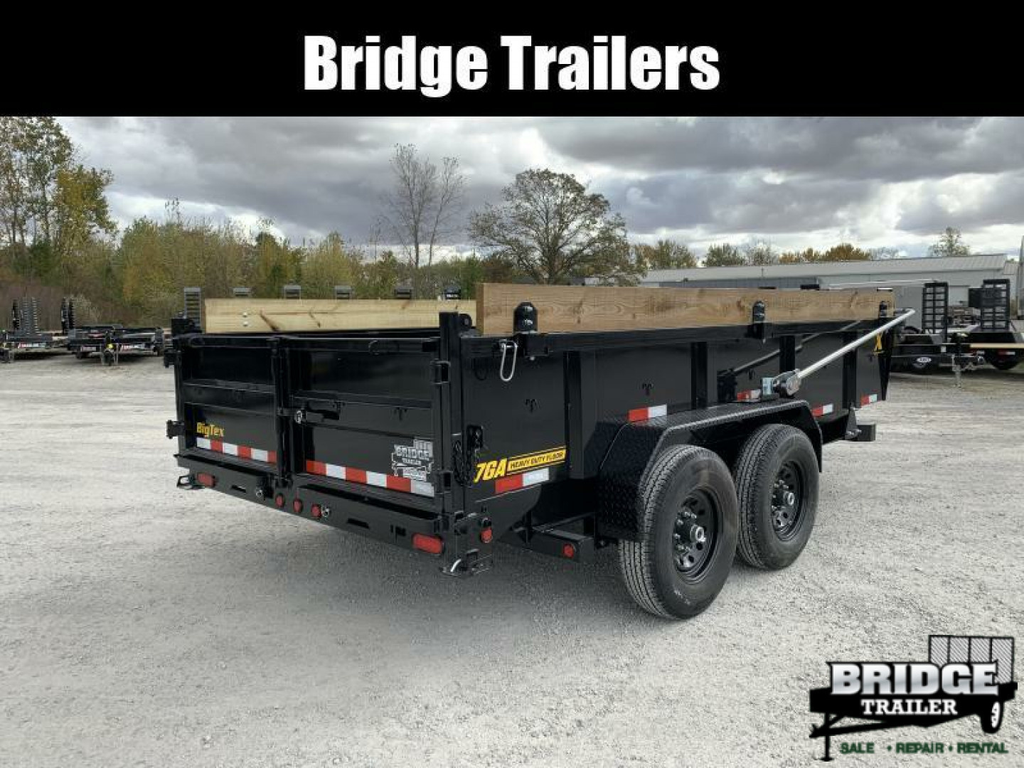 New 2026 Big Tex Trailers 14XD-14C2A-BK (83" X 14') 14K Dump Trailer