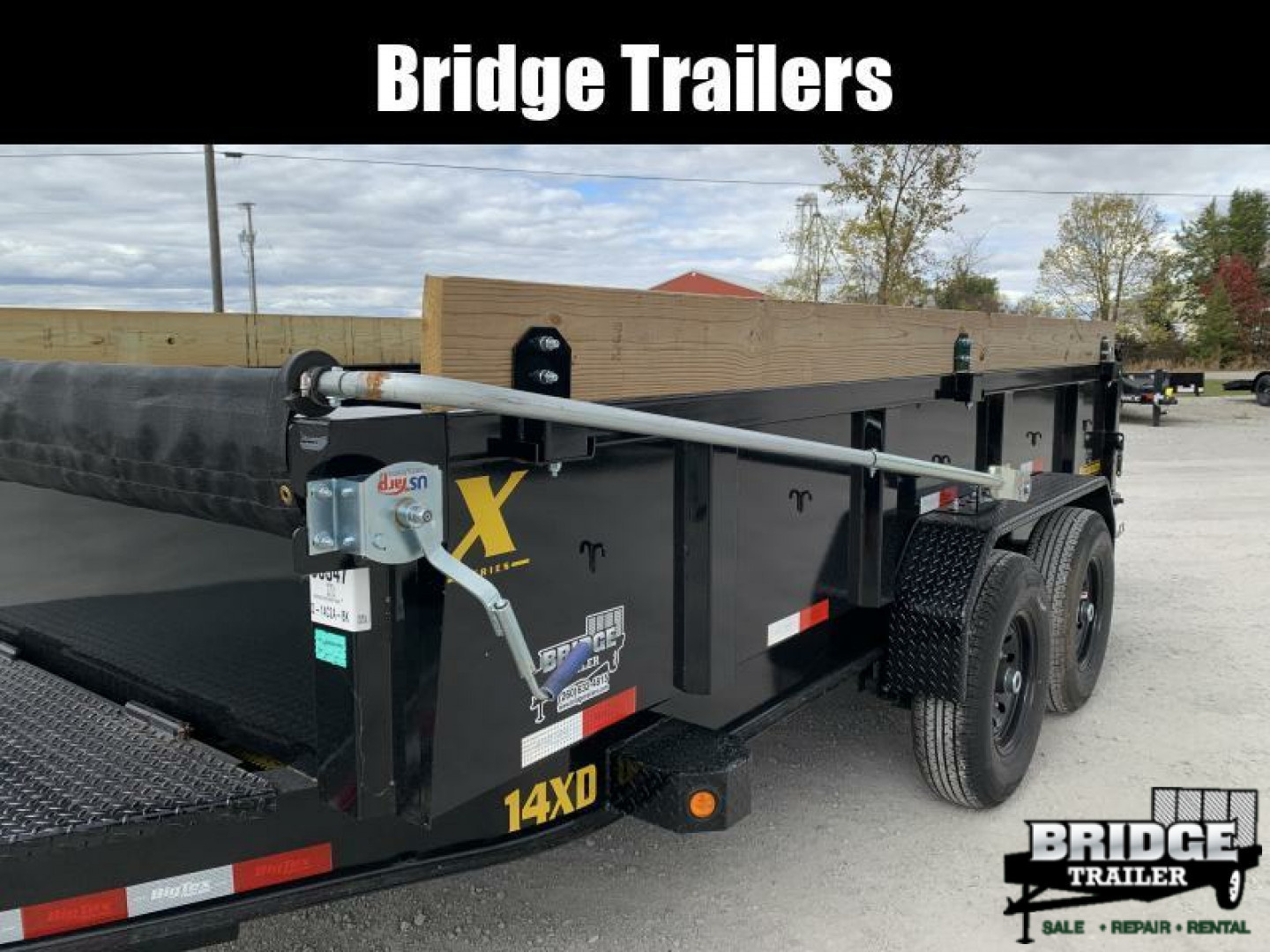 New 2026 Big Tex Trailers 14XD-14C2A-BK (83" X 14') 14K Dump Trailer