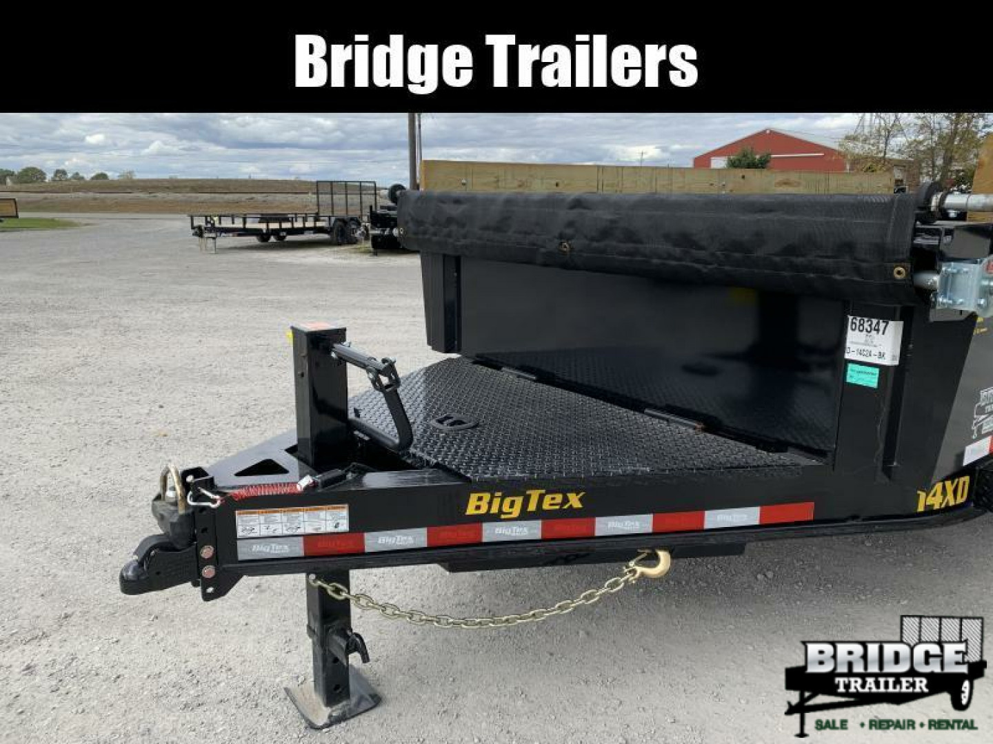 New 2026 Big Tex Trailers 14XD-14C2A-BK (83" X 14') 14K Dump Trailer