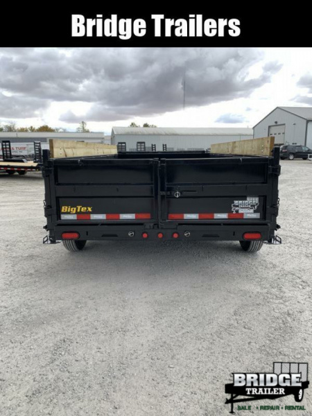 New 2026 Big Tex Trailers 14XD-14C2A-BK (83" X 14') 14K Dump Trailer