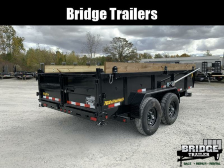 New 2026 Big Tex Trailers 14XD-14C2A-BK (83" X 14') 14K Dump Trailer