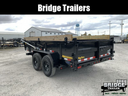 New 2026 Big Tex Trailers 14XD-14C2A-BK (83" X 14') 14K Dump Trailer