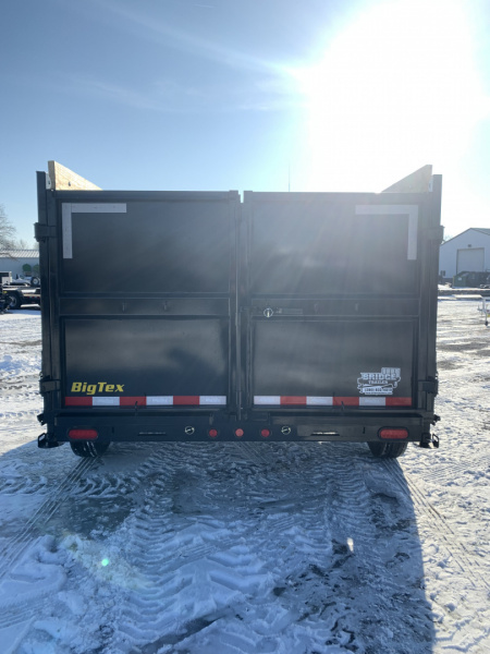 New 2026 Big Tex Trailers 14XD-14C4A-BK (83" X 14') 15.4K - 48" High Side Dump Trailer