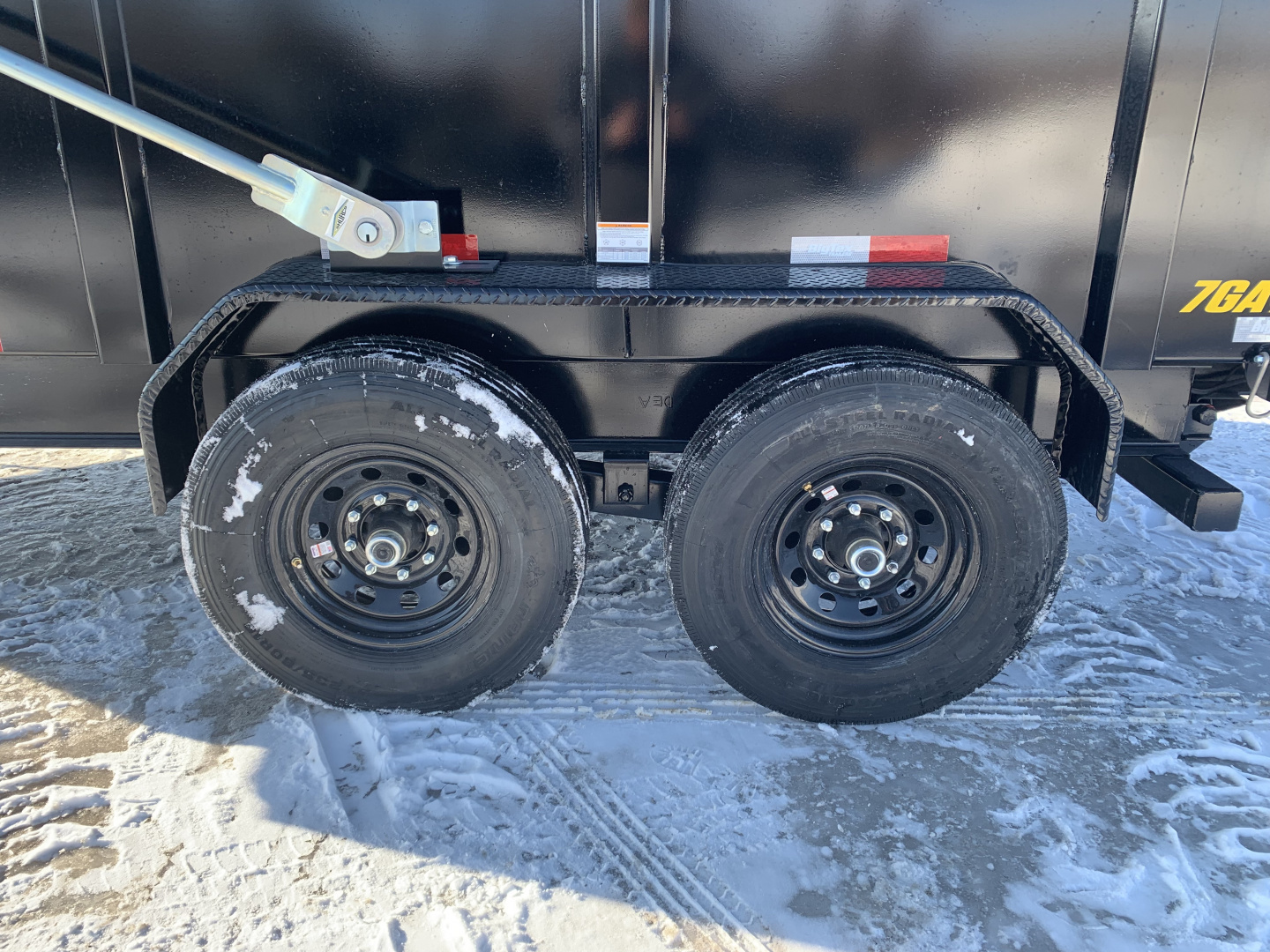 New 2026 Big Tex Trailers 14XD-14C4A-BK (83" X 14') 15.4K - 48" High Side Dump Trailer