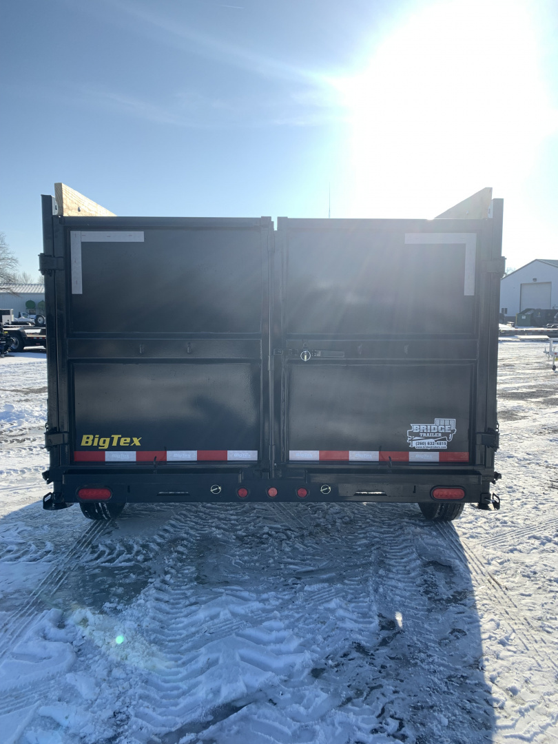 New 2026 Big Tex Trailers 14XD-14C4A-BK (83" X 14') 15.4K - 48" High Side Dump Trailer