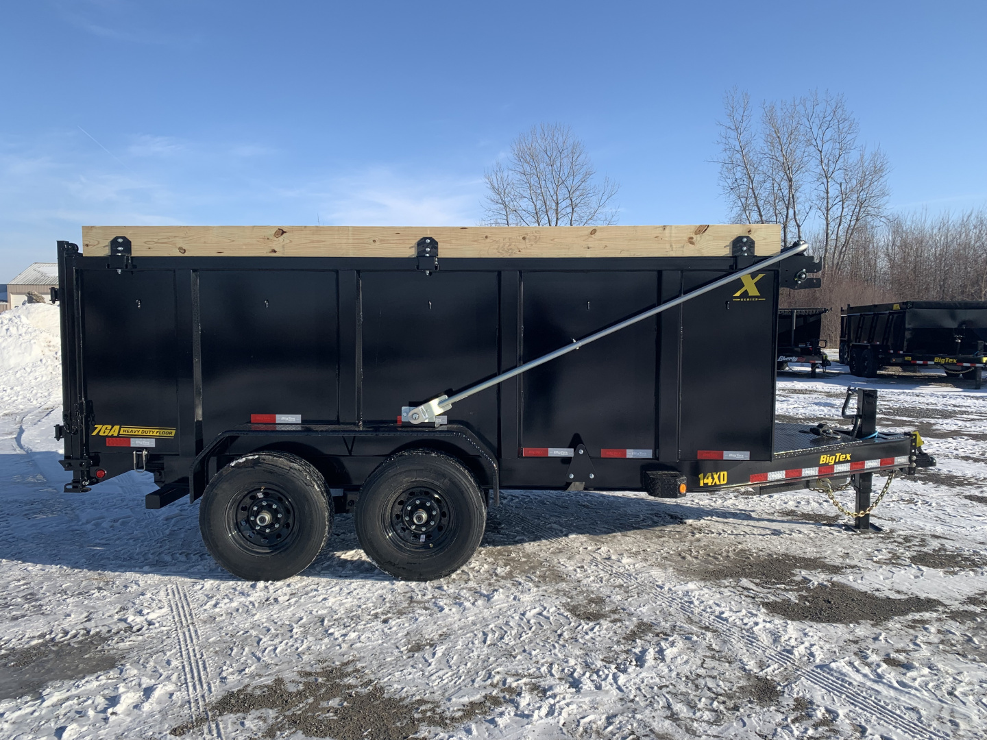 New 2026 Big Tex Trailers 14XD-14C4A-BK (83" X 14') 15.4K - 48" High Side Dump Trailer