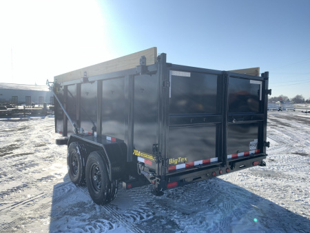 New 2026 Big Tex Trailers 14XD-14C4A-BK (83" X 14') 15.4K - 48" High Side Dump Trailer