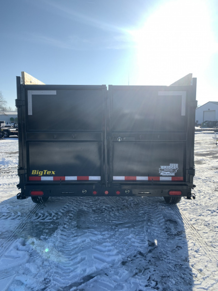 New 2026 Big Tex Trailers 14XD-14C4A-BK (83" X 14') 15.4K - 48" High Side Dump Trailer