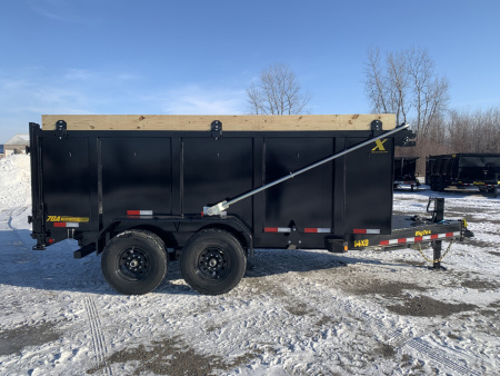 New 2026 Big Tex Trailers 14XD-14C4A-BK (83" X 14') 15.4K - 48" High Side Dump Trailer