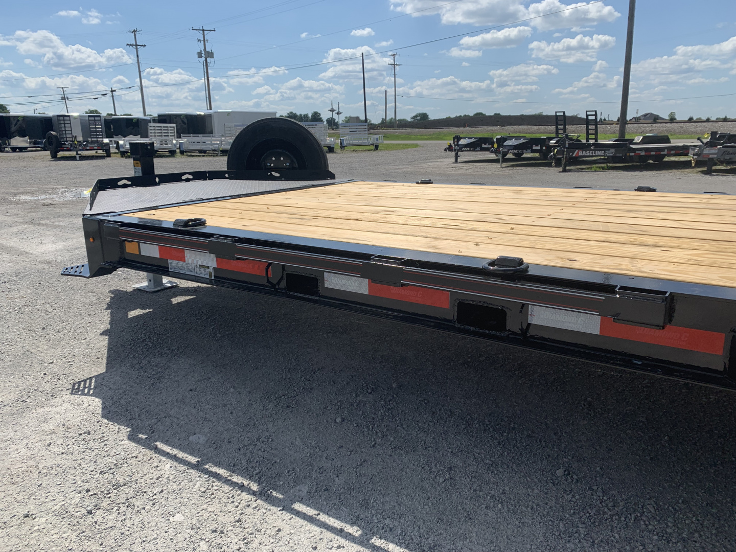 New 2026 Diamond C Trailers LPX208L20X82 (82" X 20') 18K Pacesetter Ed. Equipment Trailer
