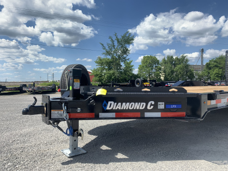 New 2026 Diamond C Trailers LPX208L20X82 (82" X 20') 18K Pacesetter Ed. Equipment Trailer
