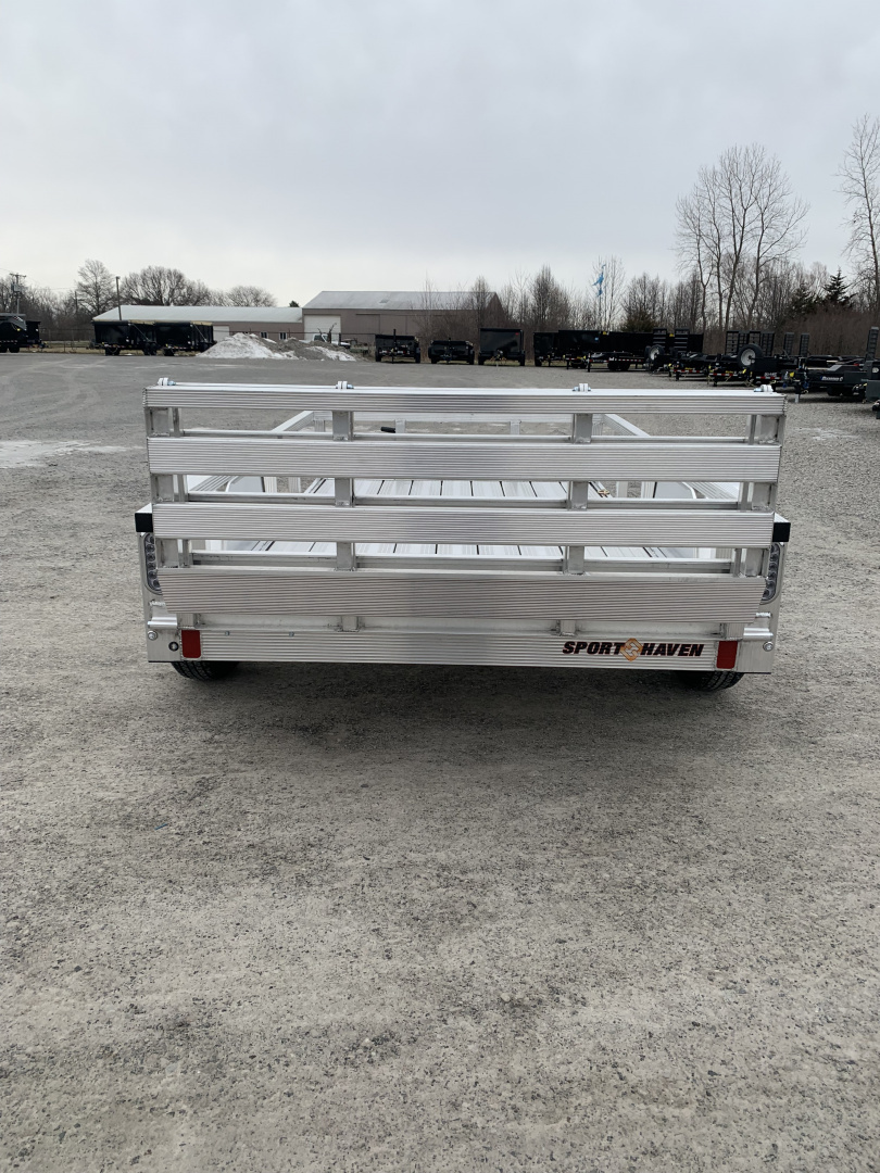 New 2026 Sport Haven AUT508D-F (5' x 8') 2.9K Aluminum Utility Trailer