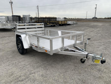 New 2026 Sport Haven AUT508D-F (5' x 8') 2.9K Aluminum Utility Trailer