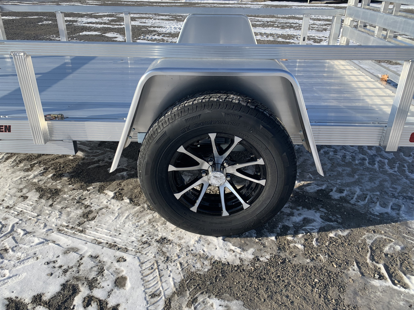 New 2026 Sport Haven AUT610D-F (6' X 10') 2.9K Aluminum Utility Trailer