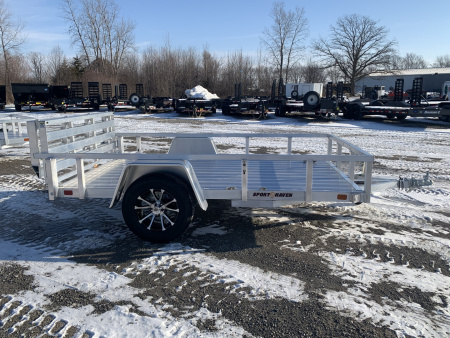 New 2026 Sport Haven AUT610D-F (6' X 10') 2.9K Aluminum Utility Trailer
