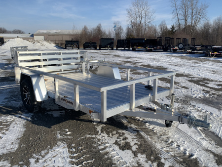 New 2026 Sport Haven AUT610D-F (6' X 10') 2.9K Aluminum Utility Trailer