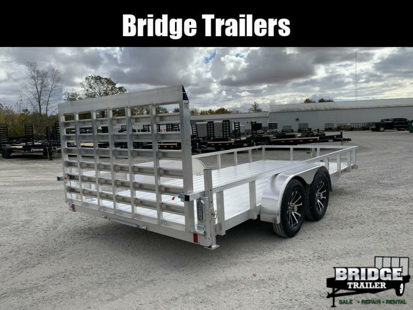 New 2026 Sport Haven AUT716TD-HD (7' X 16') 7K Utility Trailer for