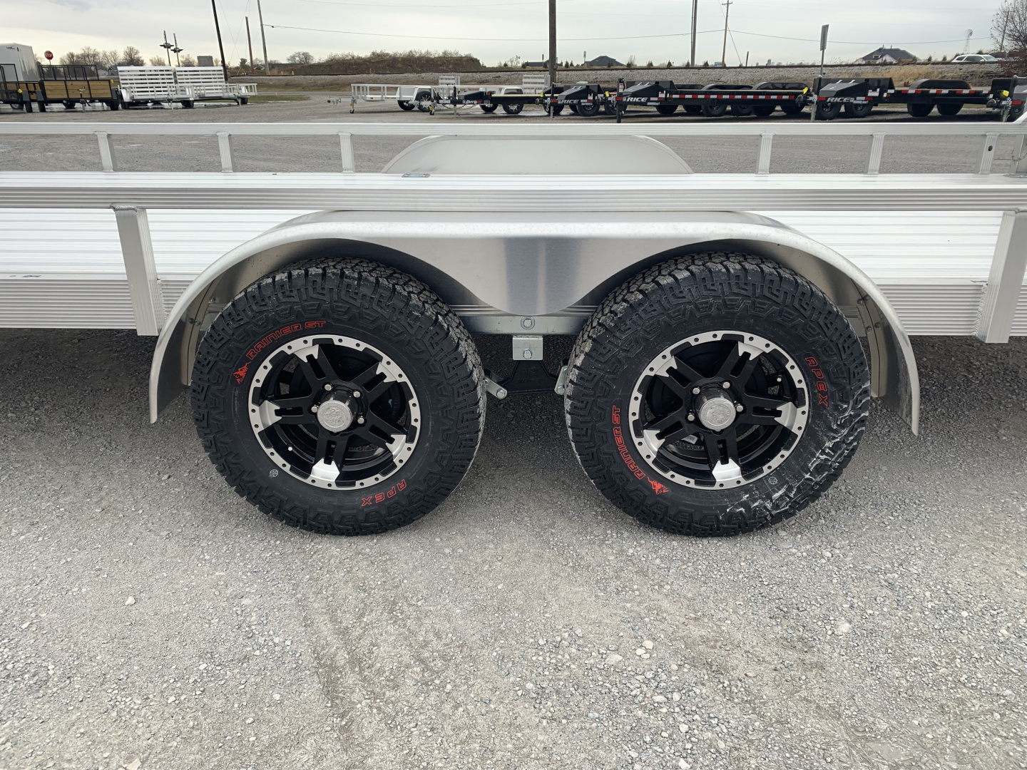 New 2026 Sport Haven AUTX720TD-HD (7' X 20') 7K Aluminum Utility Trailer