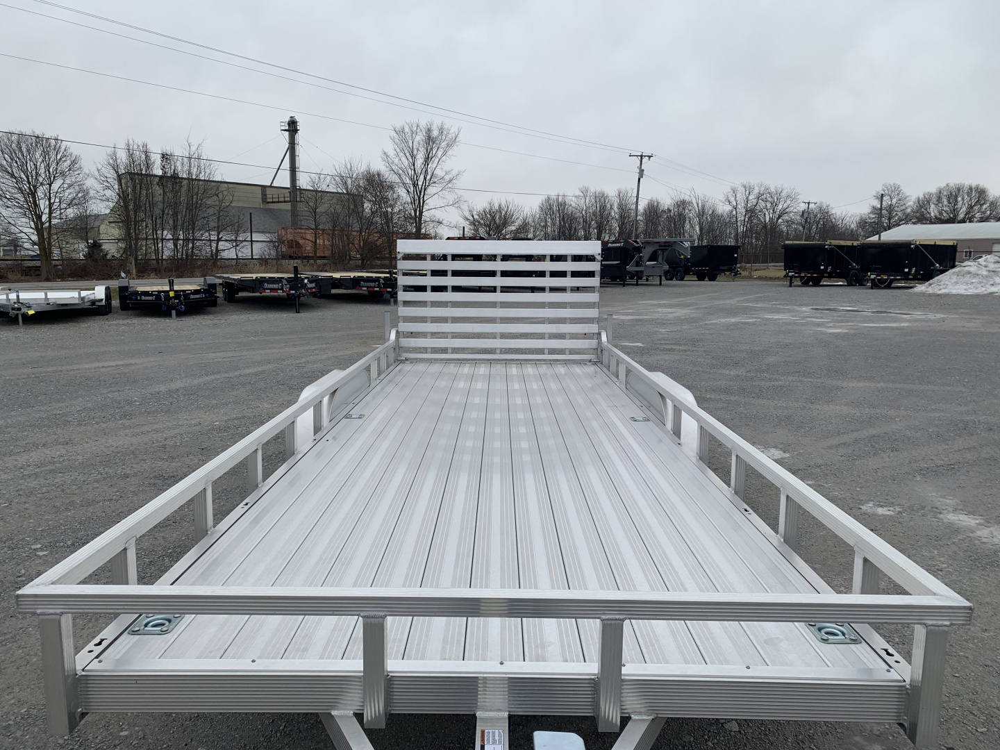 New 2026 Sport Haven AUTX720TD-HD (7' X 20') 7K Aluminum Utility Trailer
