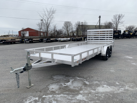 New 2026 Sport Haven AUTX720TD-HD (7' X 20') 7K Aluminum Utility Trailer