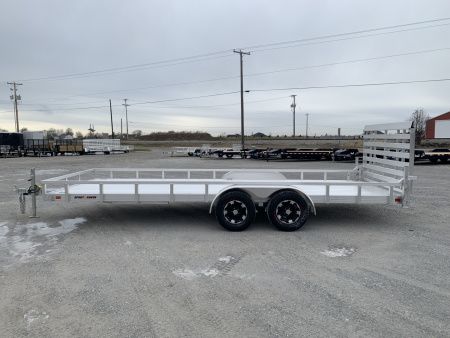 New 2026 Sport Haven AUTX720TD-HD (7' X 20') 7K Aluminum Utility Trailer