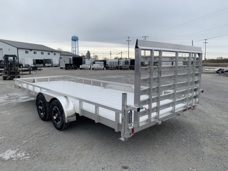 New 2026 Sport Haven AUTX720TD-HD (7' X 20') 7K Aluminum Utility Trailer
