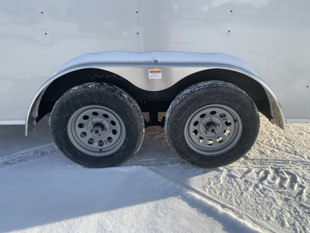 New 2026 Darkhorse DHW7.5X14TA35 (7.5' x 14') 7K V-Nose Cargo / Enclosed Trailer