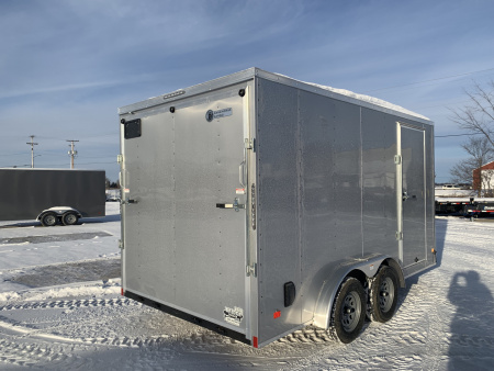 New 2026 Darkhorse DHW7.5X14TA35 (7.5' x 14') 7K V-Nose Cargo / Enclosed Trailer