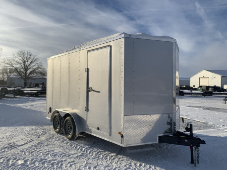 New 2026 Darkhorse DHW7.5X14TA35 (7.5' x 14') 7K V-Nose Cargo / Enclosed Trailer