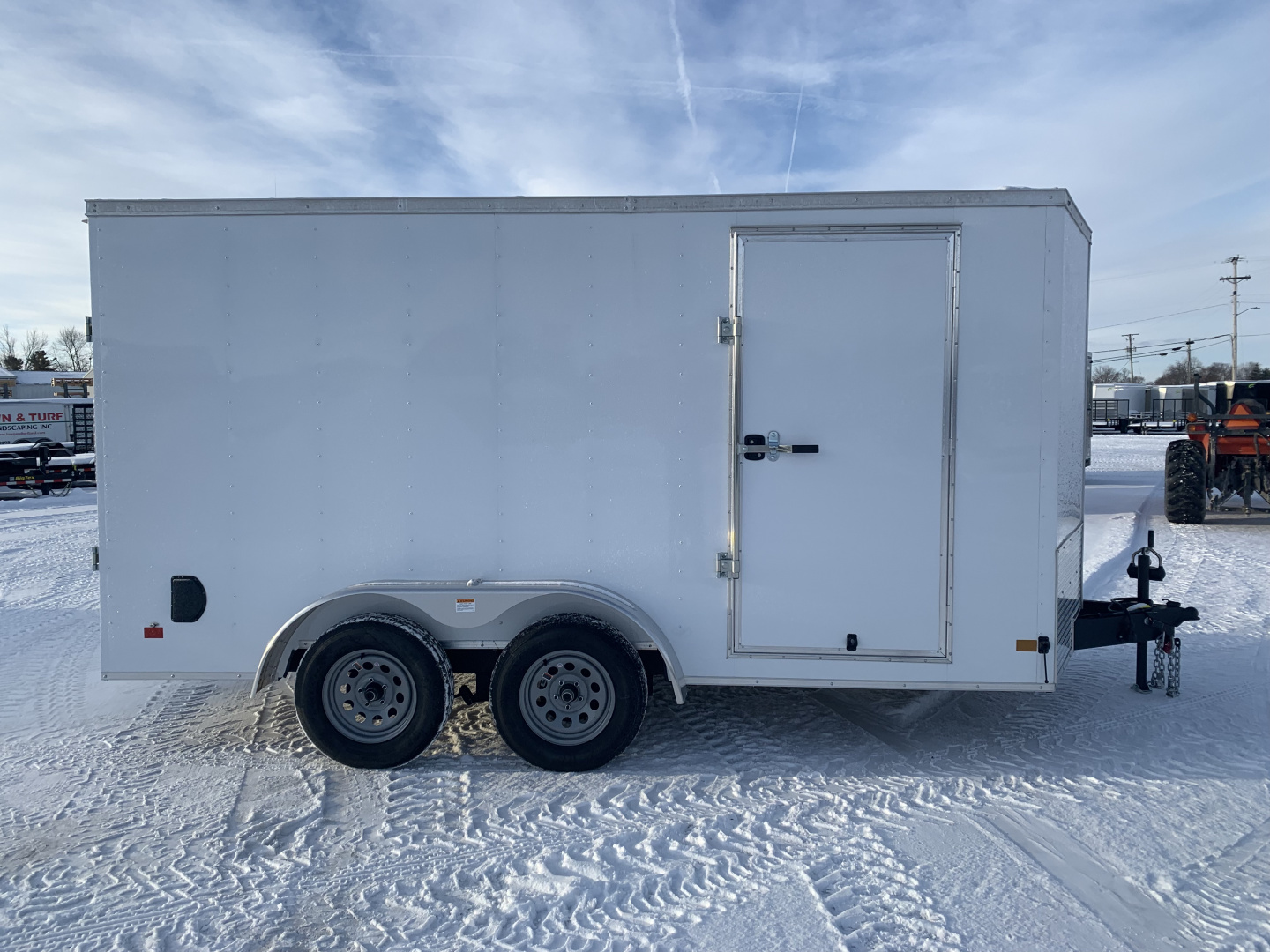 New 2026 Darkhorse DHW7X14TA35 (7' X 14') 7K Cargo / Enclosed Trailer