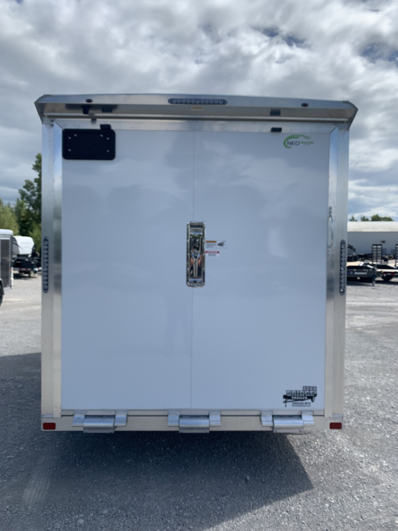 New 2026 NEO TRAILERS NAV147TR6 (7' X 14') 7K V-Nose Cargo / Enclosed Trailer