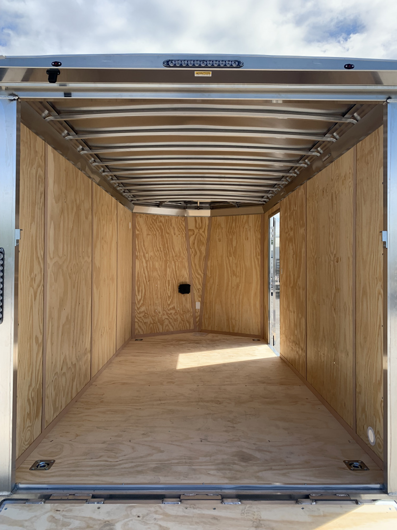 New 2026 NEO TRAILERS NAV147TR6 (7' X 14') 7K V-Nose Cargo / Enclosed Trailer